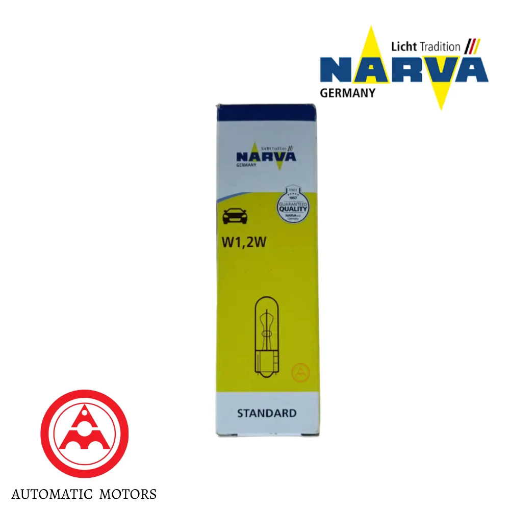 Mercedes Benz NARVA CLEAR SP METER BULB 12V 1.2W W2X4.6d 1601-12V1.2W-C-JAHN 000000001061 17037 4191 0025440194
