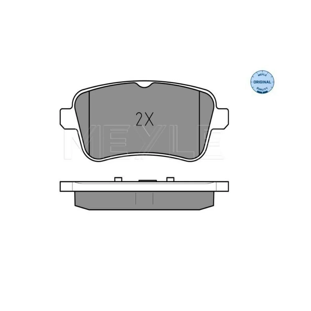 Mercedes Benz Meyle Rear Brake Pad Set W166 ML63AMG W292 45AMG-W176/W117 W172-SLK55AMG 0074209020 0074208620 0064206320