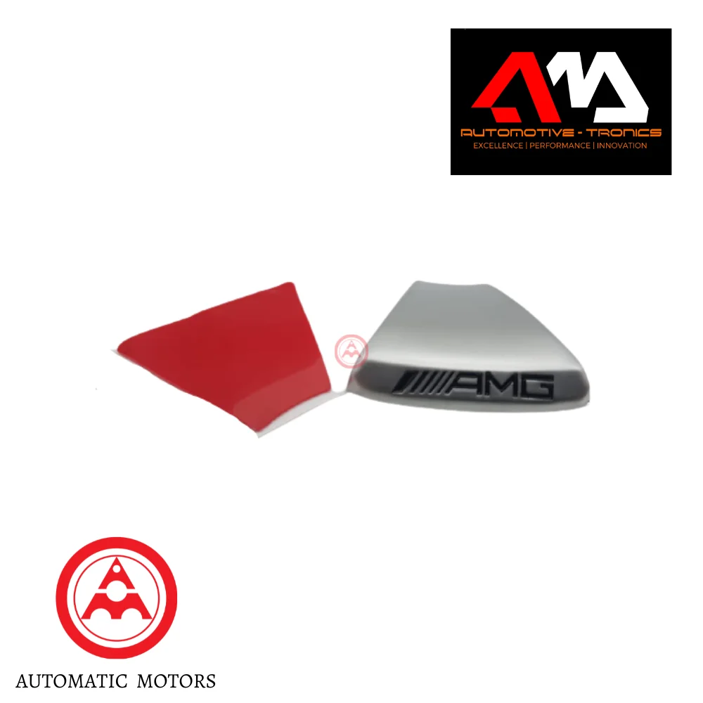 Mercedes Benz Automotive-Tronics Steering Wheel Sticker Badge 'AMG' Flat Type W212 2174649000