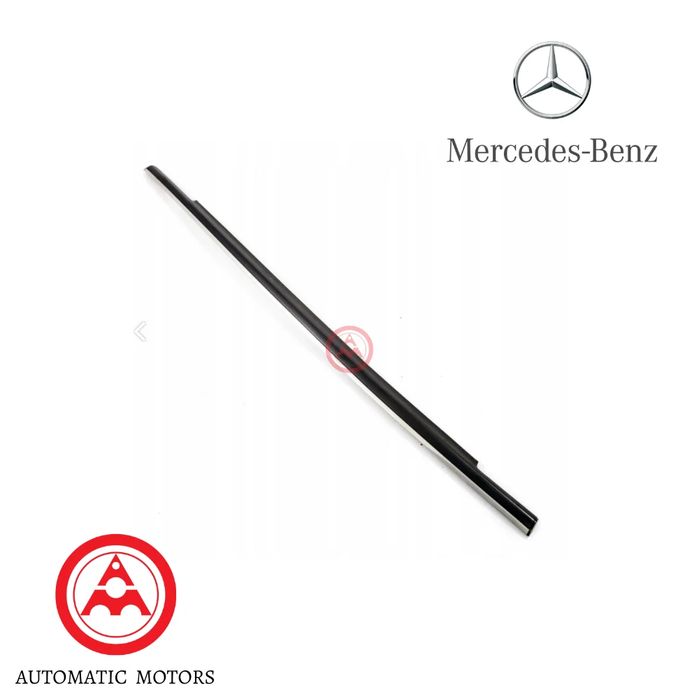 Original Mercedes Benz Rear Door Glass Outer Molding Right Side Chrome W245 1697351665