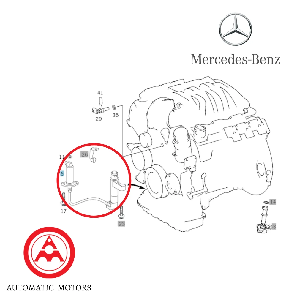 Original Mercedes Benz Engine Oil Pan Level Sensor Float M112-W210/W220-V6 0041535328 0015427218 0061532728 2759050000