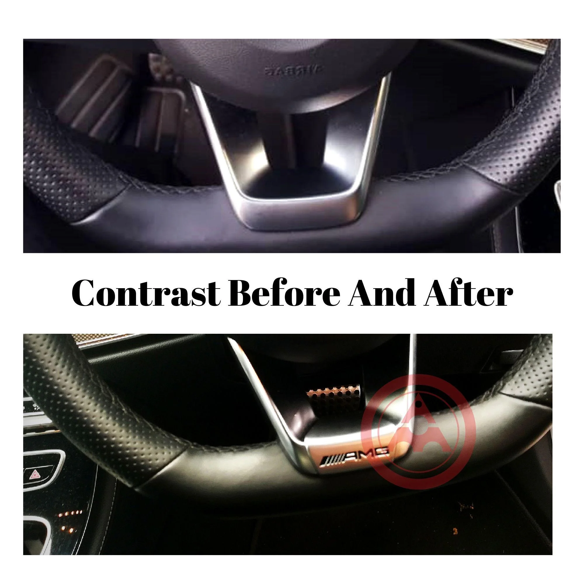 Amg Logo Steering Wheel Sticker Badge W213 W222 W231 W253 2174640213
