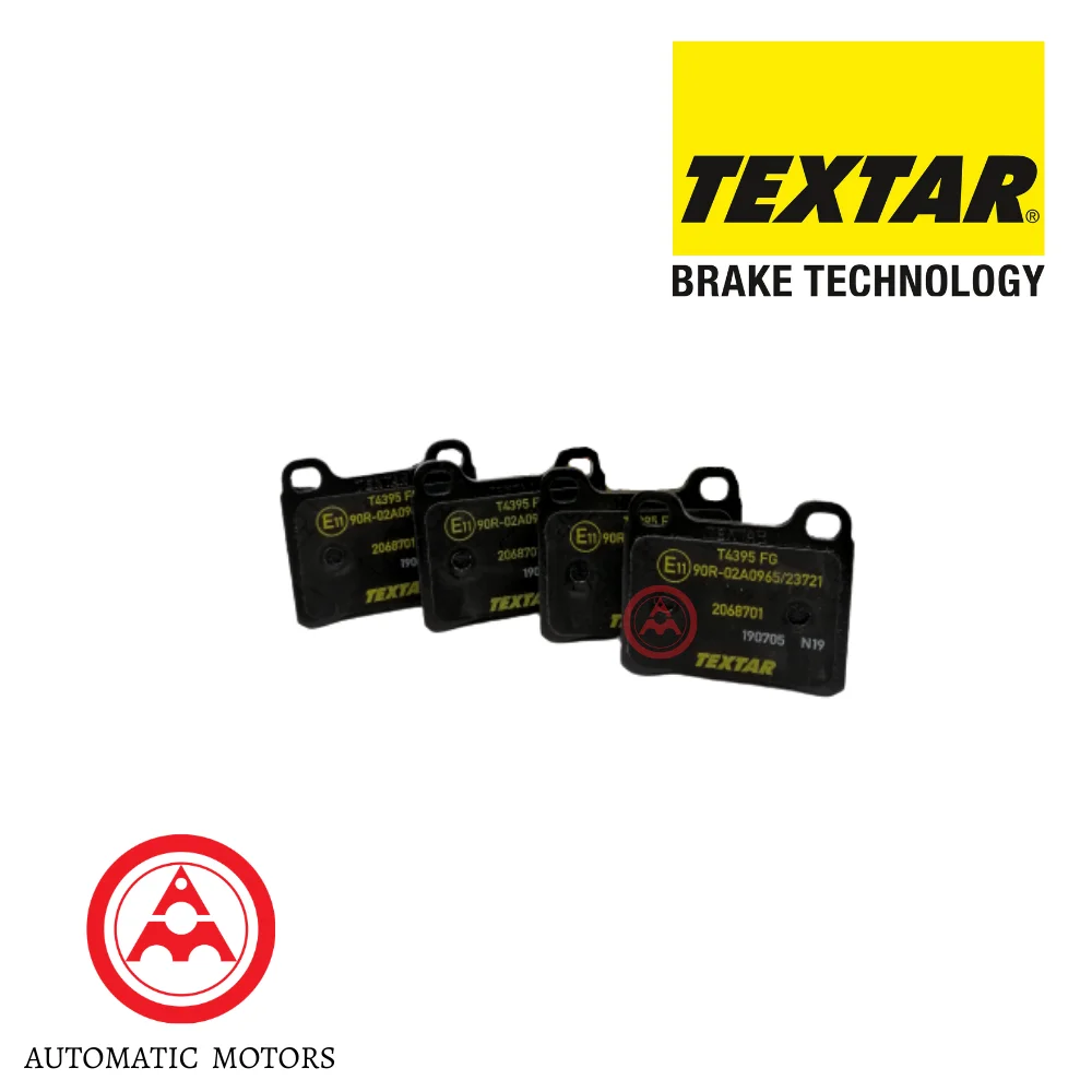 Mercedes Benz Textar Rear Brake Pad Set W124 W202 (2-Pin) 0004209820 13046040342 2068701