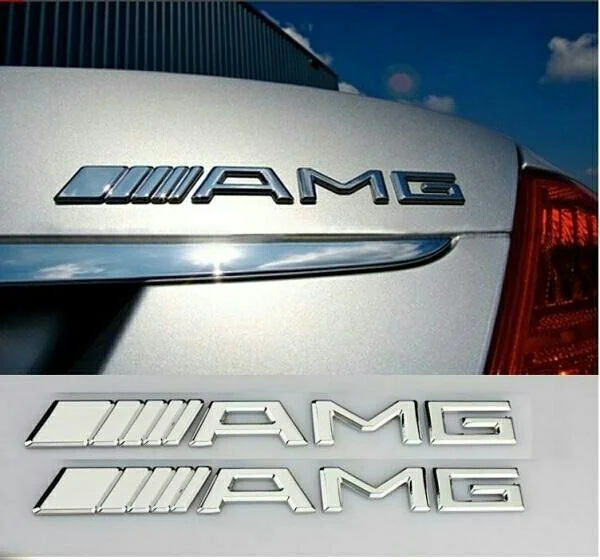 Mercedes Benz Taiwan 3D Boot " AMG " Logo for All Model 2228170014 2208170815 0008170414 2138170400
