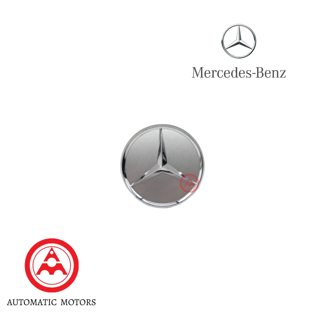 Original Mercedes Benz Sport Rim Cover/ Hub Cap With Chrome Star W203 W210 W220 75MM  B66470202 2204000125
