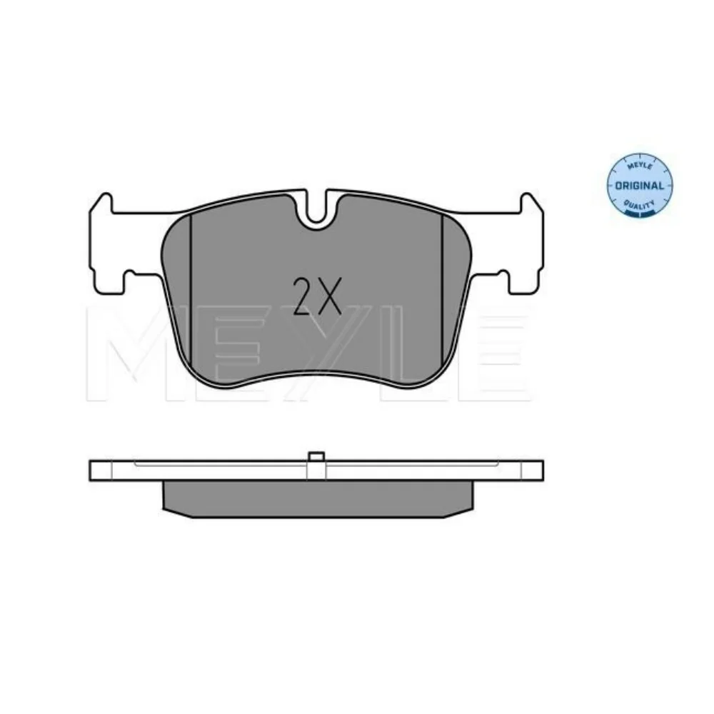 Bmw F30-320i F20-118i F32-420i Meyle Front Brake Pad SET 34116850568 2550601 0252550618 34116874331
