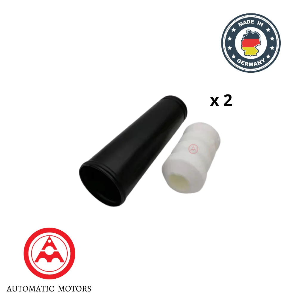 Mercedes Benz Germany Rear Absorber Bush & Boot Set W204 Sport486/Dynamic-483 2043210306 X2 + 2043260198 X2