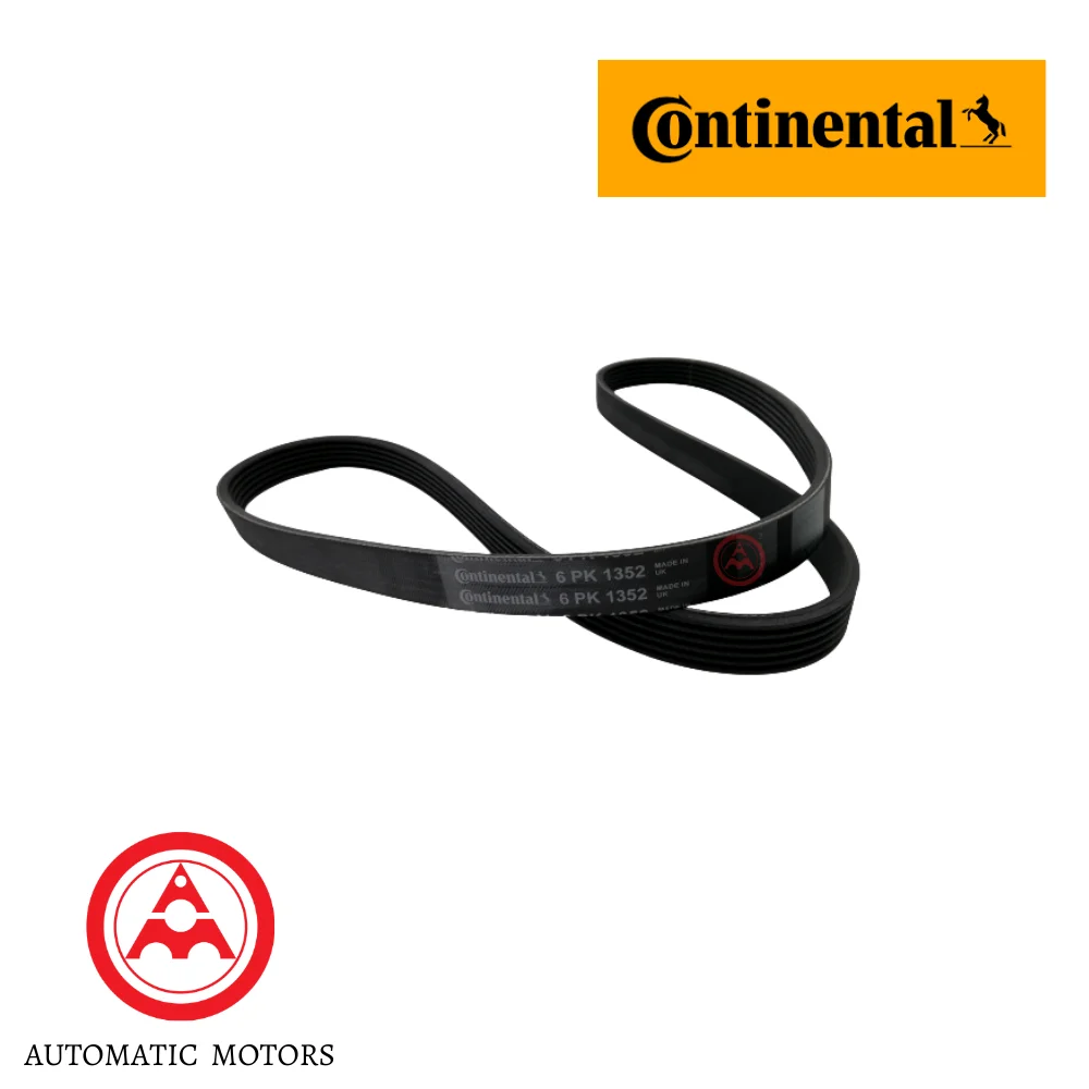 Mercedes Benz Continental Air Komp Belt M111 955 W203/W210-200 Komp 0129975492 6PK1352 6PK1355