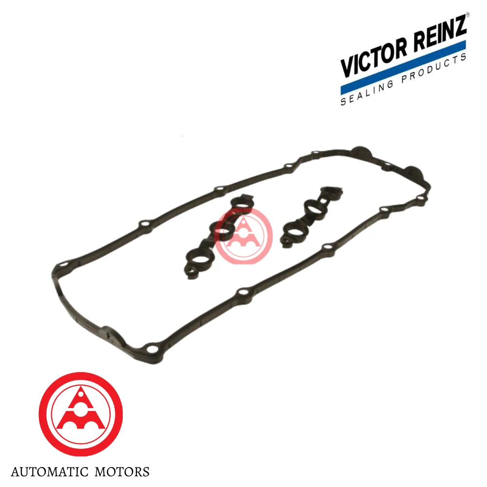 Victor Reinz Valve Cover Gasket Kit Bmw M54 E39 E46 E60 E65-730i X3 2.5 3.0i X5 E53 3.0i S/LK 11120030496 153307702