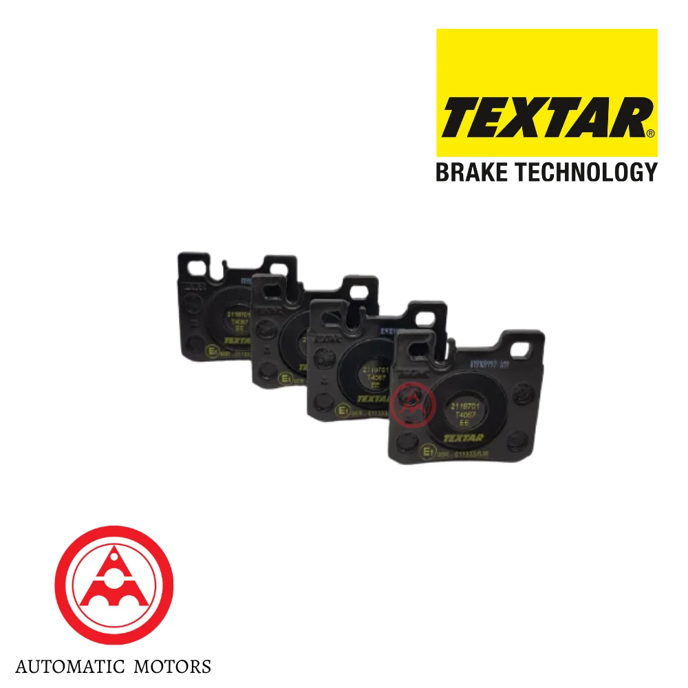 Mercedes Benz Textar Rear Brake Pad Set T124 W129 W170-U W210 E20/230 2-Pin 2119701 0014201320 0014209520 0054201720