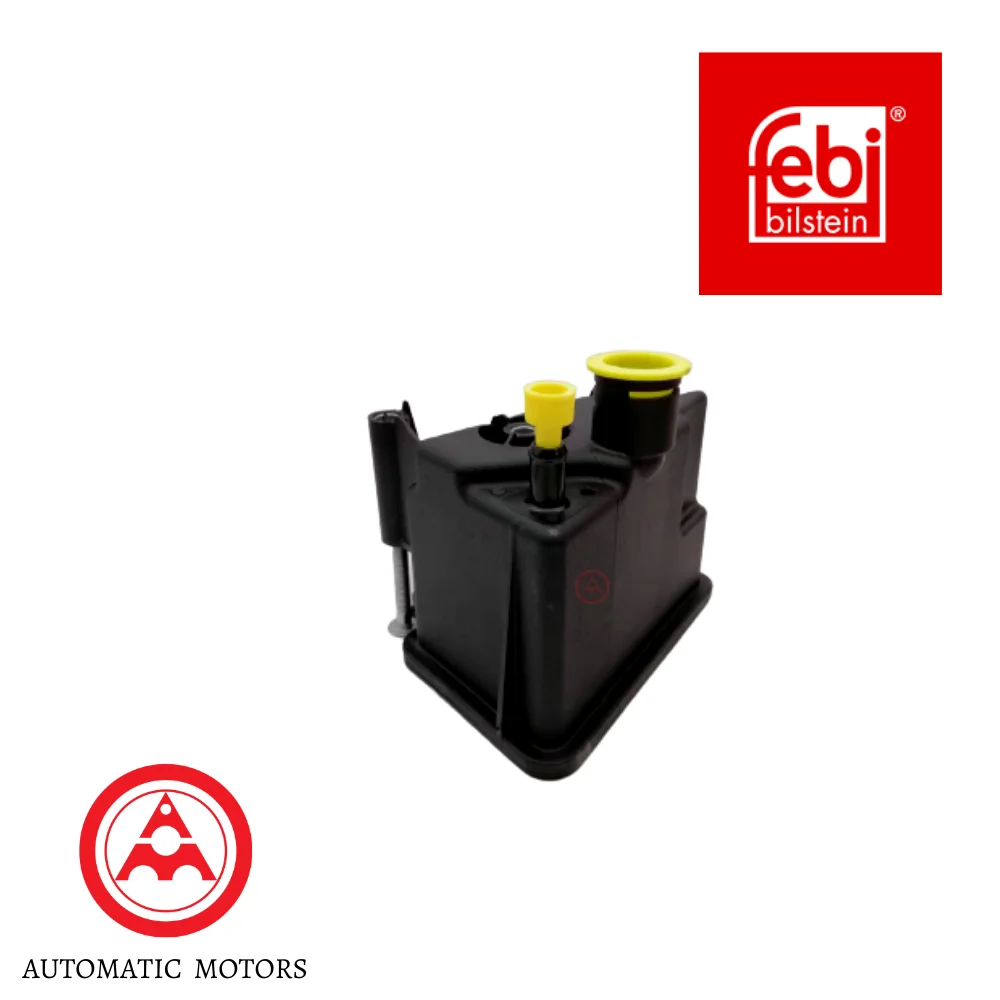 Mercedes Benz FEBI Steering Hydraulic Pump Tank Fluid With Cap W203 W204 W207 W209 W211 W212 W219 W221 W230 0004602383 0