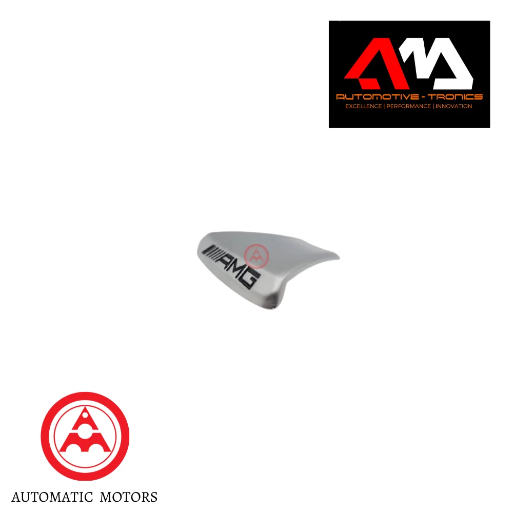 Mercedes Benz Automotive-Tronics Steering Wheel Sticker Badge 'AMG' Flat Type W212 2174649000