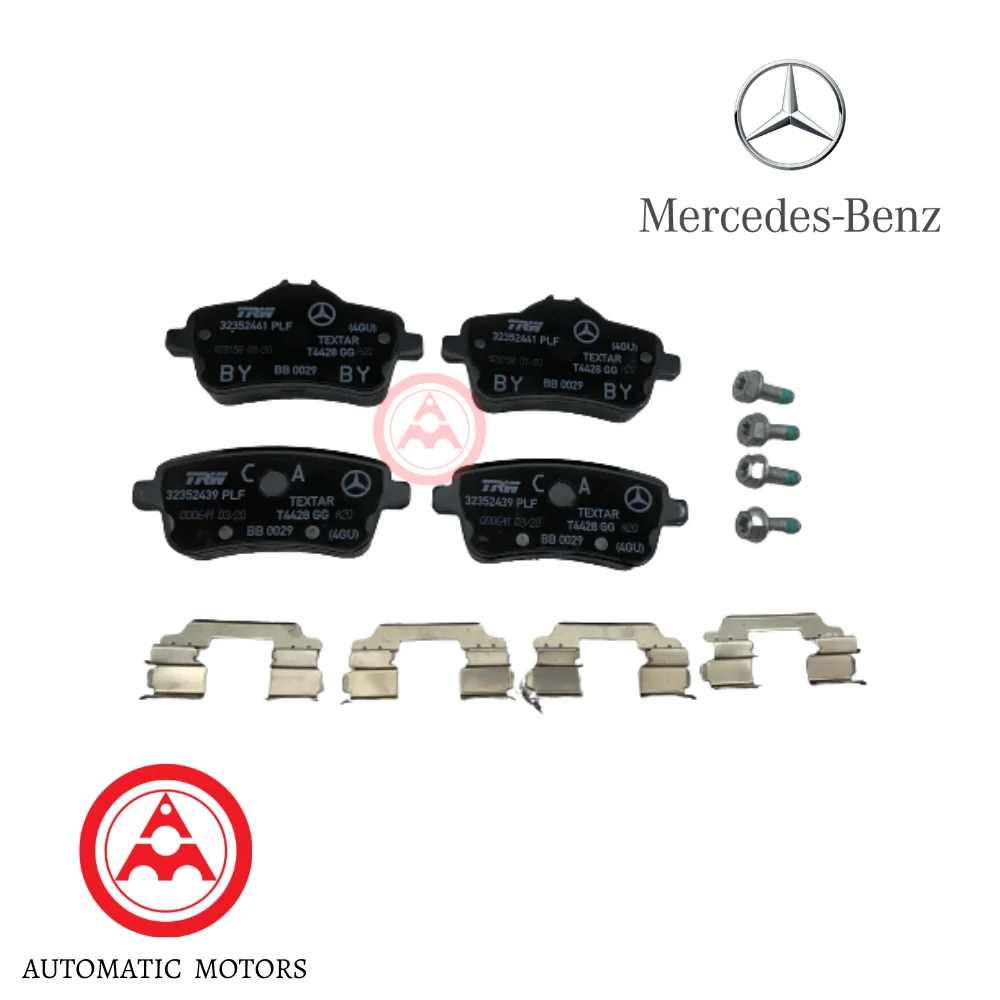 Original Mercedes Benz Rear Brake Pad Set 45Amg-W176 W117 W172-Slk55Amg 0074209020 0064206820 2521501 0074207720