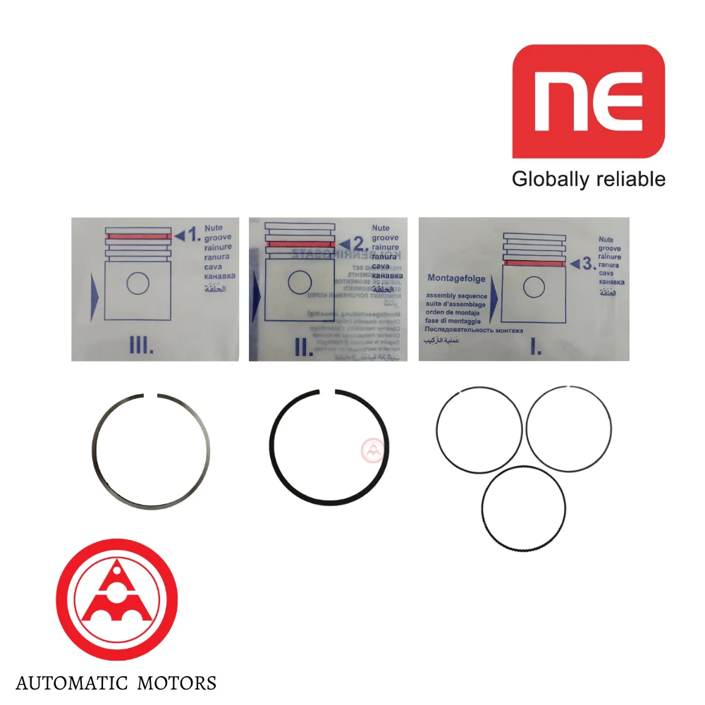 Mercedes Benz NPR STD 82MM M271-CGI-820/860/861 [ 1.2X1.5X2 ] PISTON RINGS [USE-4] 2710300324 120010006700