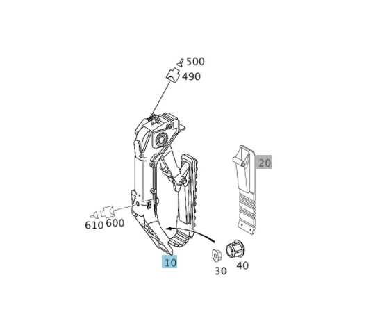 Mercedes Benz Hella Electrical Accelerator Pedal AA W211 FC-A099290> 2113000504 2113000004 6PV010946491 100718
