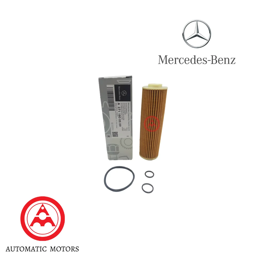 Original Mercedes Benz Oil Filter M271-CGI 2711800409 2711800509 2711800309 2711840425 2711840325 E207HD221 OX183/5D
