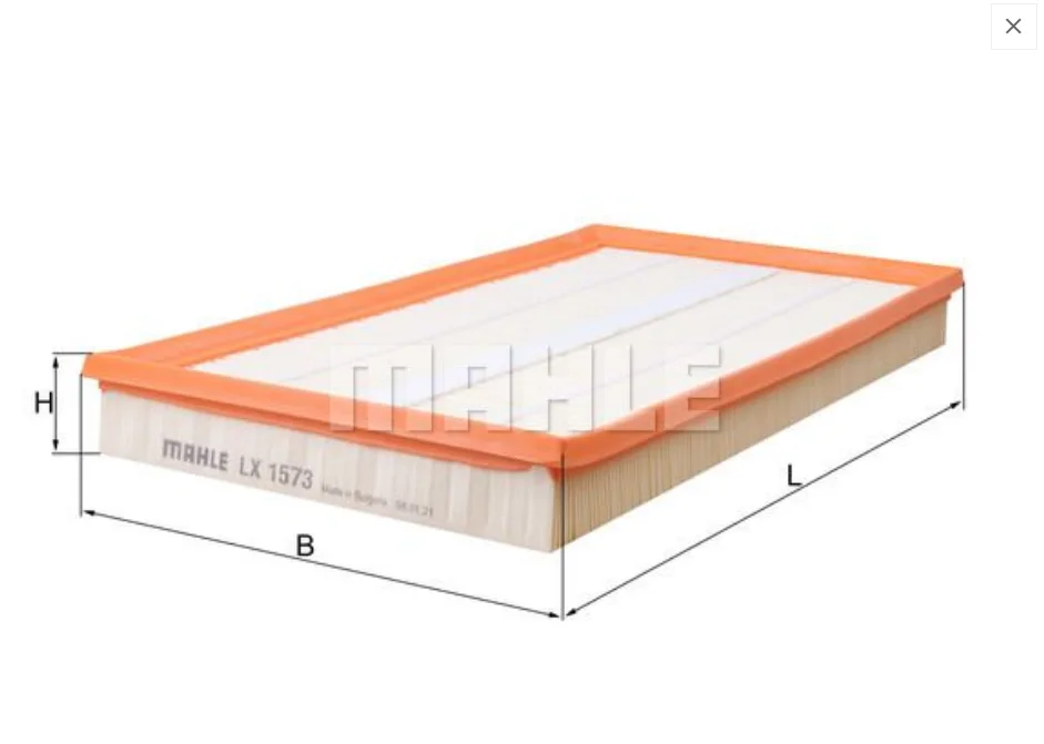 Mercedes Benz Mahle Air Filter M646 M112 W639-Vito 0000901651 C42192 E543L LX1573 0000903851 0123210008