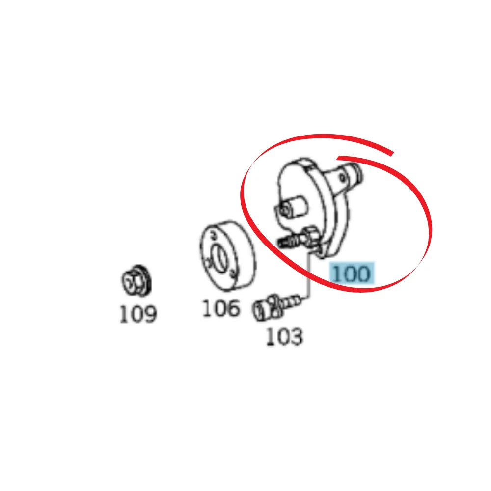 Mercedes Benz Bbr Belt Tensioner M104 FE-6PK Rexton 280/320 X-Pulley 1042000870 1622003270 0013003976