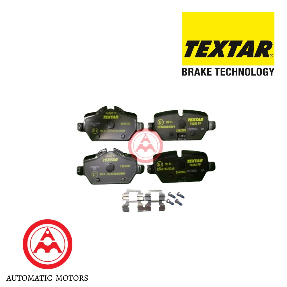Textar Rear Brake Pad Set Bmw E90 316 318 320i E87 E81-116 118 120i 2362303 34216788183 34216767146 34216767145