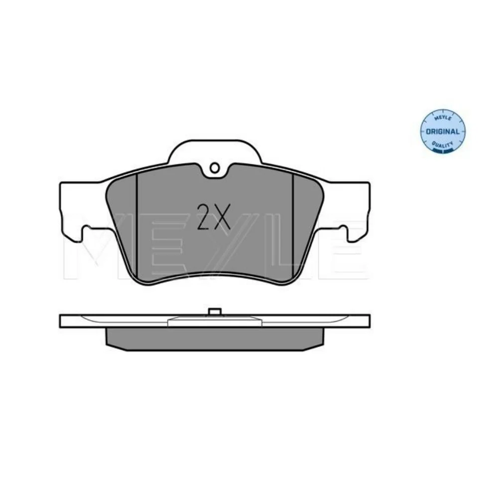 Mercedes Benz Meyle Rear Brake Pad Set W211 W221 W220 W219 W212 W218 0034205120 0044204420 0054207920 0054209320 0252333