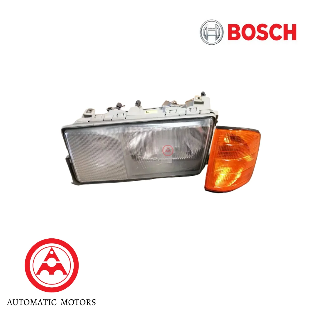 Mercedes Benz Bosch Headlight L/H W201 2018200361 2018207161 0301067721 0301067725