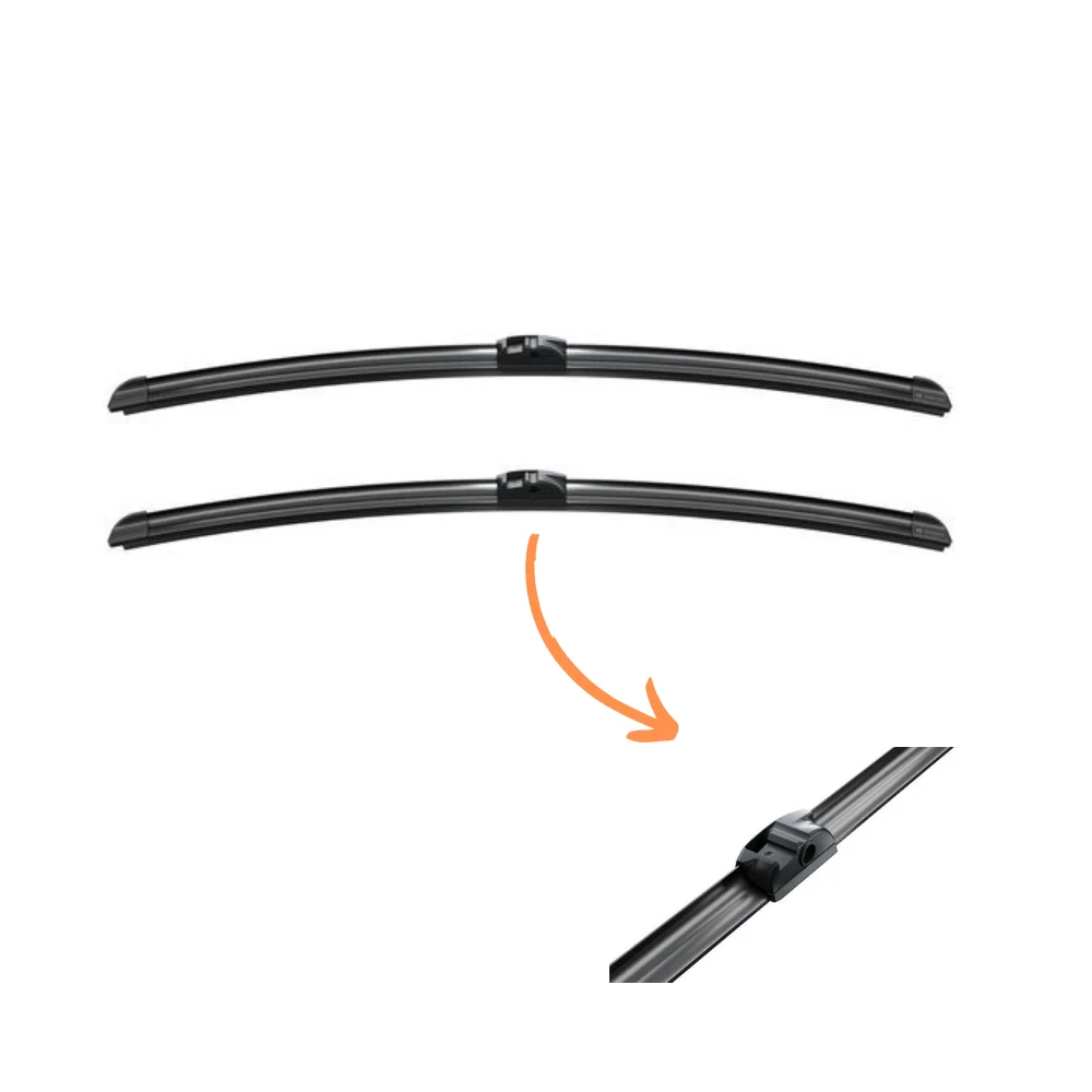 Mercedes Benz Bosch Aerotwin Front Wiper Blade Set W204 24"/24" 2048200845 2048200245 3397009054