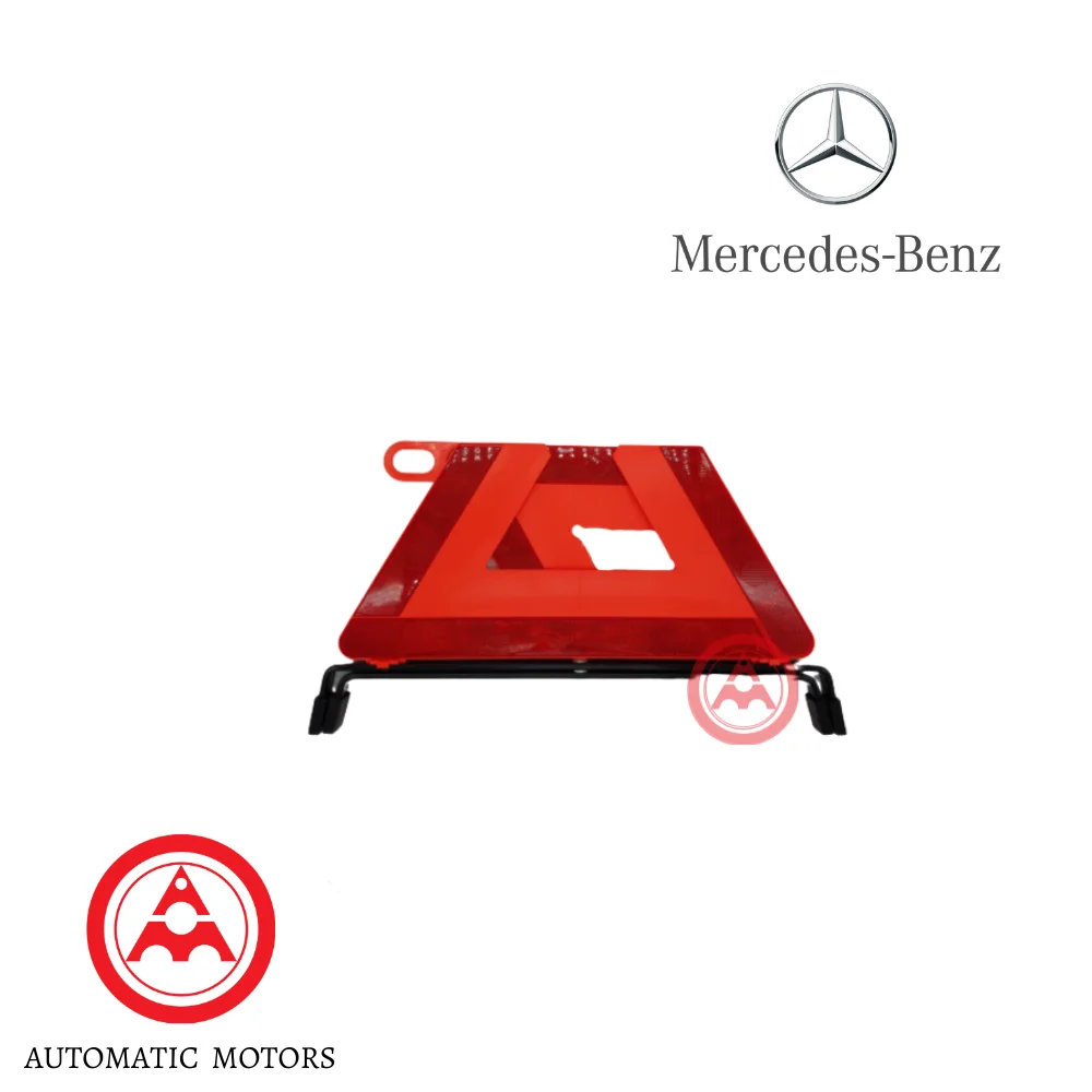 Original Mercedes Benz Triangle Waring / Car Warning Triangles Emergency Traffic Reflective Safety Stop Sign W203 W210 W