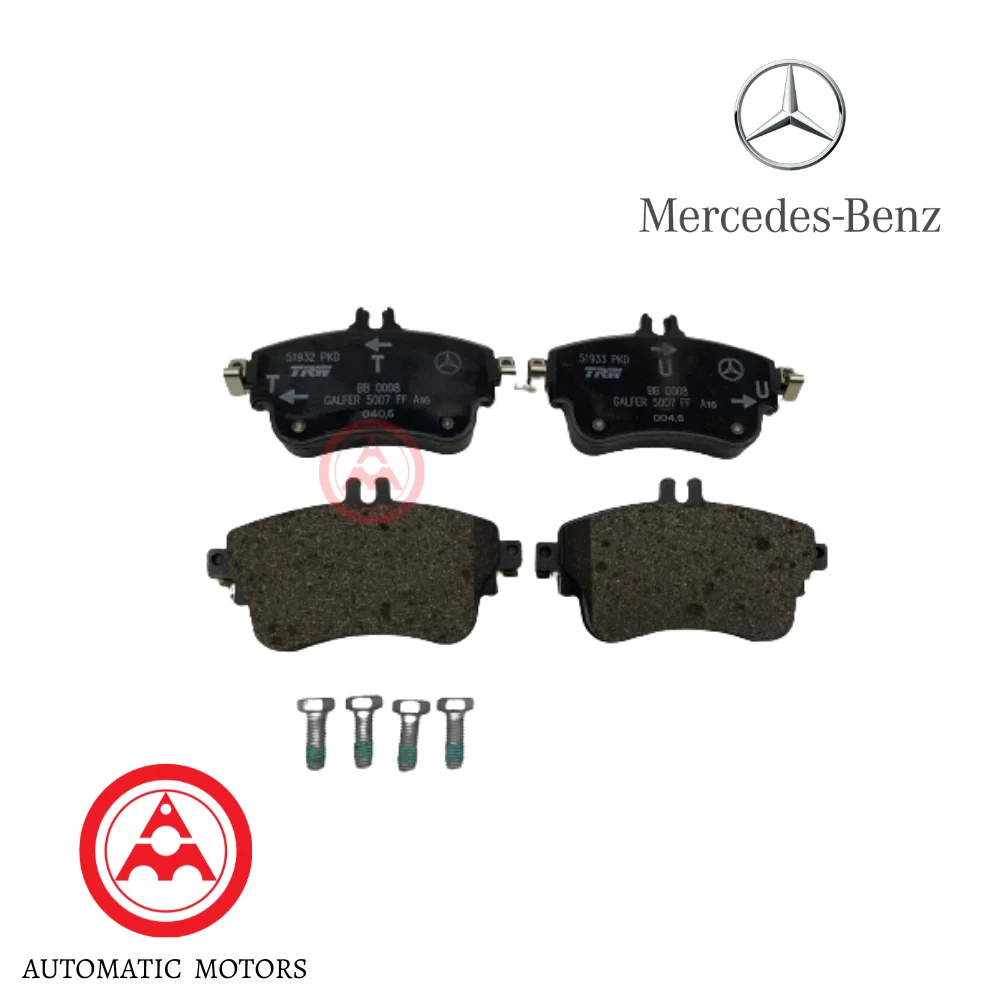 Original Mercedes Benz Front Brake Pad Set W176 W246-180 0004202902 0084200420 0064204820 0252532619
