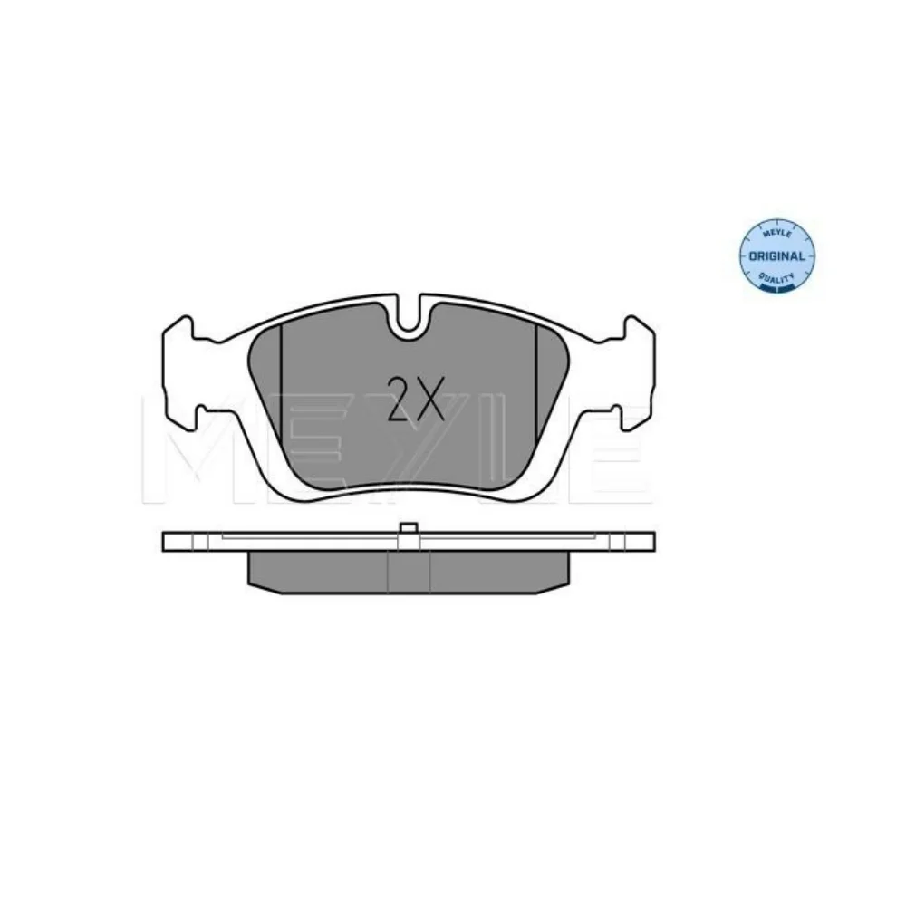 Bmw E46 E36 Meyle Front Brake Pad Set 0252328717 2328702 34116761242 34111161438