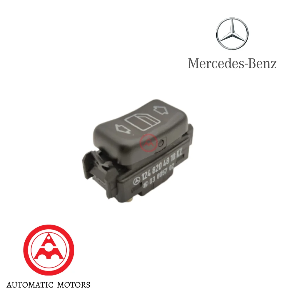 Original Mercedes Benz Rear Power Window Switch Right Side 6 Pin 1248204810