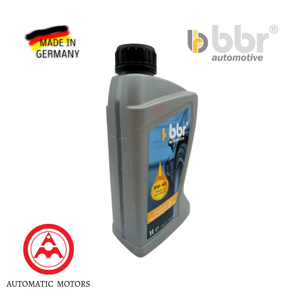 BBR Engine Oil 5W/40 Fully-Synthetic PREMIUM VSX PERFORMANCE 1-LITRE - Made In Germany 0140210060 0011022275