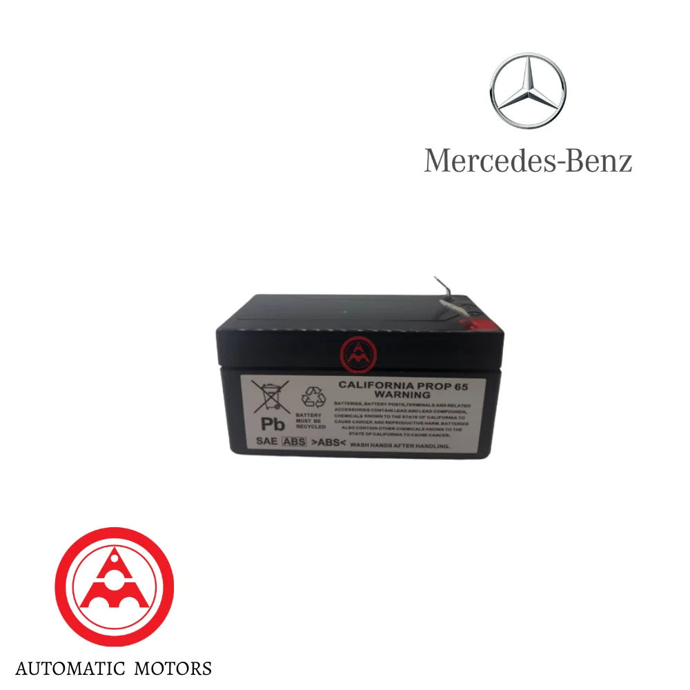 Original Mercedes Benz Auxiliary / Backup Battery 2V1 2AH W164 W166 W212 W216 W218 W221 W251 W463 000000004039