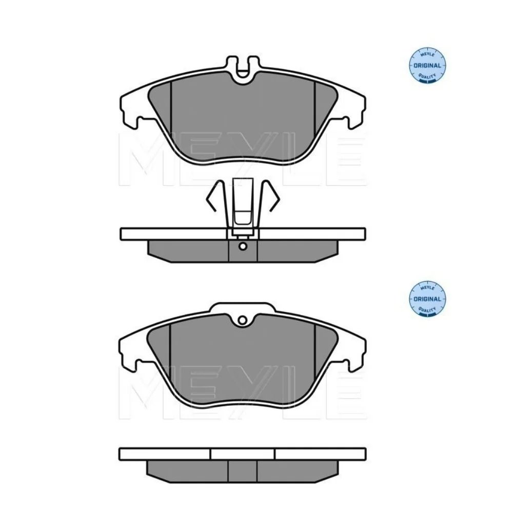 Mercedes Benz Meyle Rear Brake Pad Set W204 W207 0064206120 0054204320 0054204220 0054200720 0252425317 2425301
