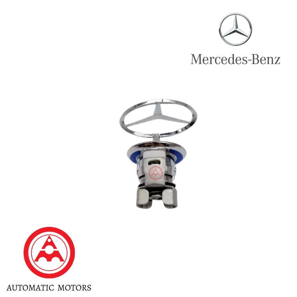 Original Mercedes Benz Bonnet " STAR " Logo W124 E W202 W210 W220 W211-UTC 2108800186 2028800186 2028800086