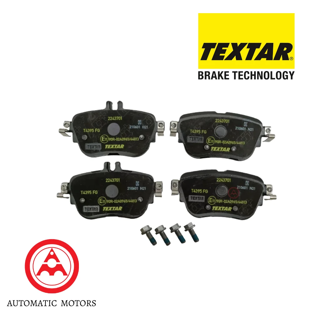 Mercedes Benz Textar Rear Brake Pad SET W213 W238 W257 0004209700 0004206000 0004209203 2243701