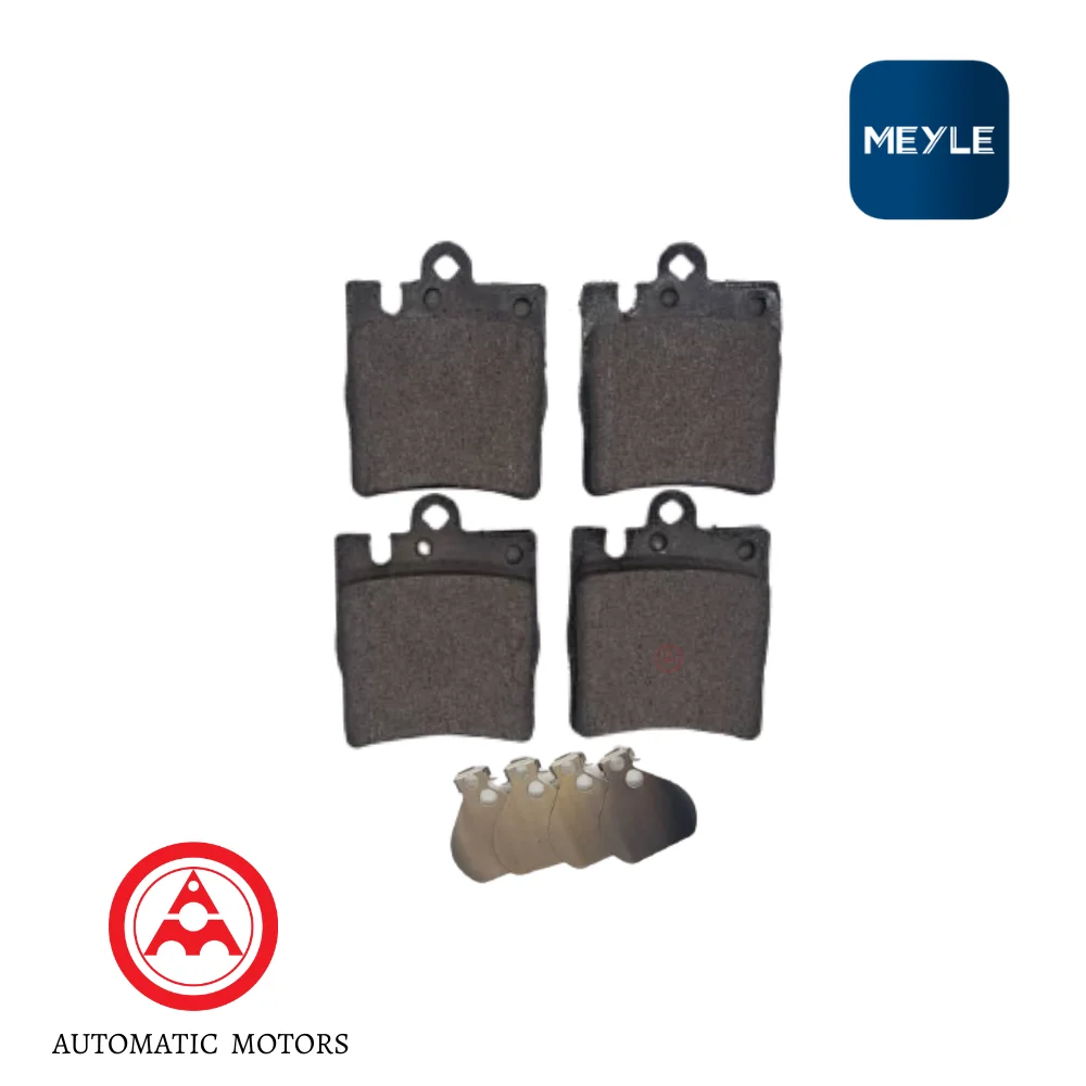 Mercedes Benz Meyle Rear Brake Pad SET W210 V6-E240/280 98> W203 C240/270 1-PIN 0034202820 0034205220 0024205220