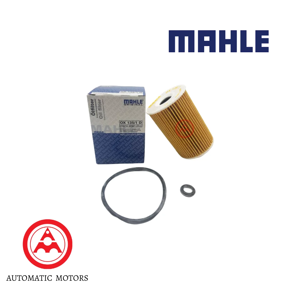 Mercedes Benz Mahle Oil Filter M166 W168 A-Class OX135/1D 1661800009 1661800109 1661800209 50013565