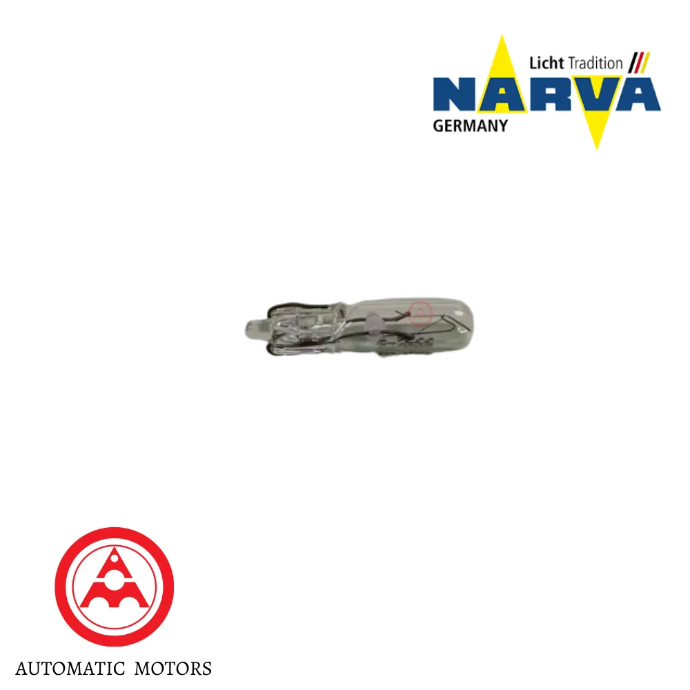 Mercedes Benz NARVA CLEAR SP METER BULB 12V 1.2W W2X4.6d 1601-12V1.2W-C-JAHN 000000001061 17037 4191 0025440194