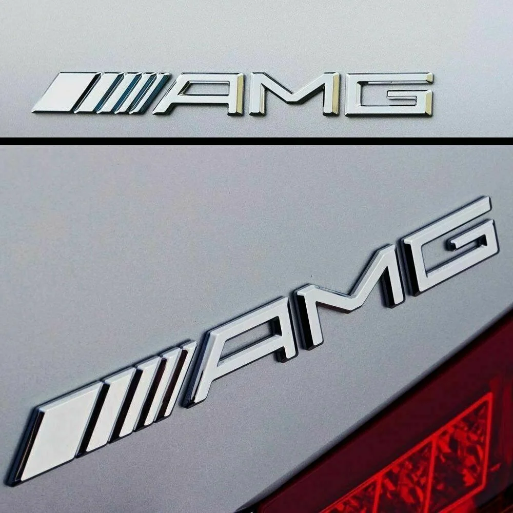 Mercedes Benz Taiwan 3D Boot " AMG " Logo for All Model 2228170014 2208170815 0008170414 2138170400