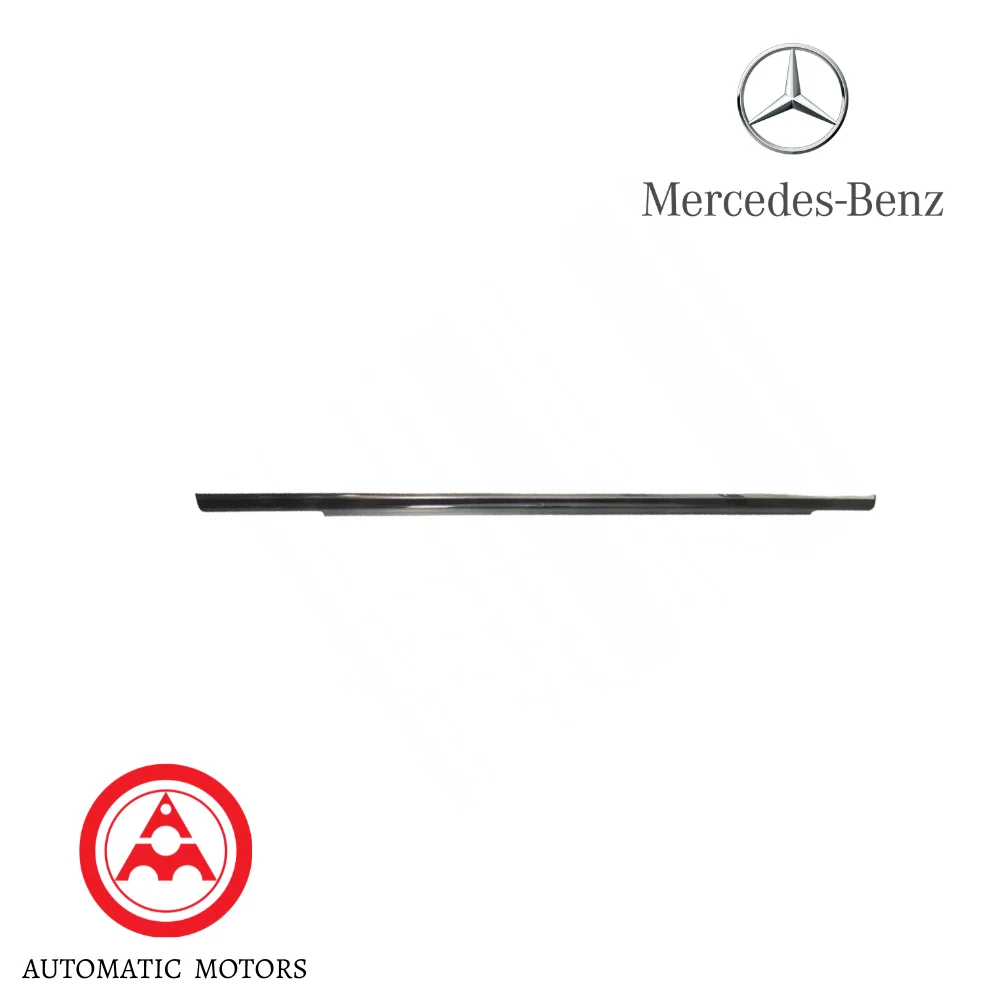 Original Mercedes Benz Rear Door Glass Outer Molding With Seal W245 L/H Chrome 1697351565