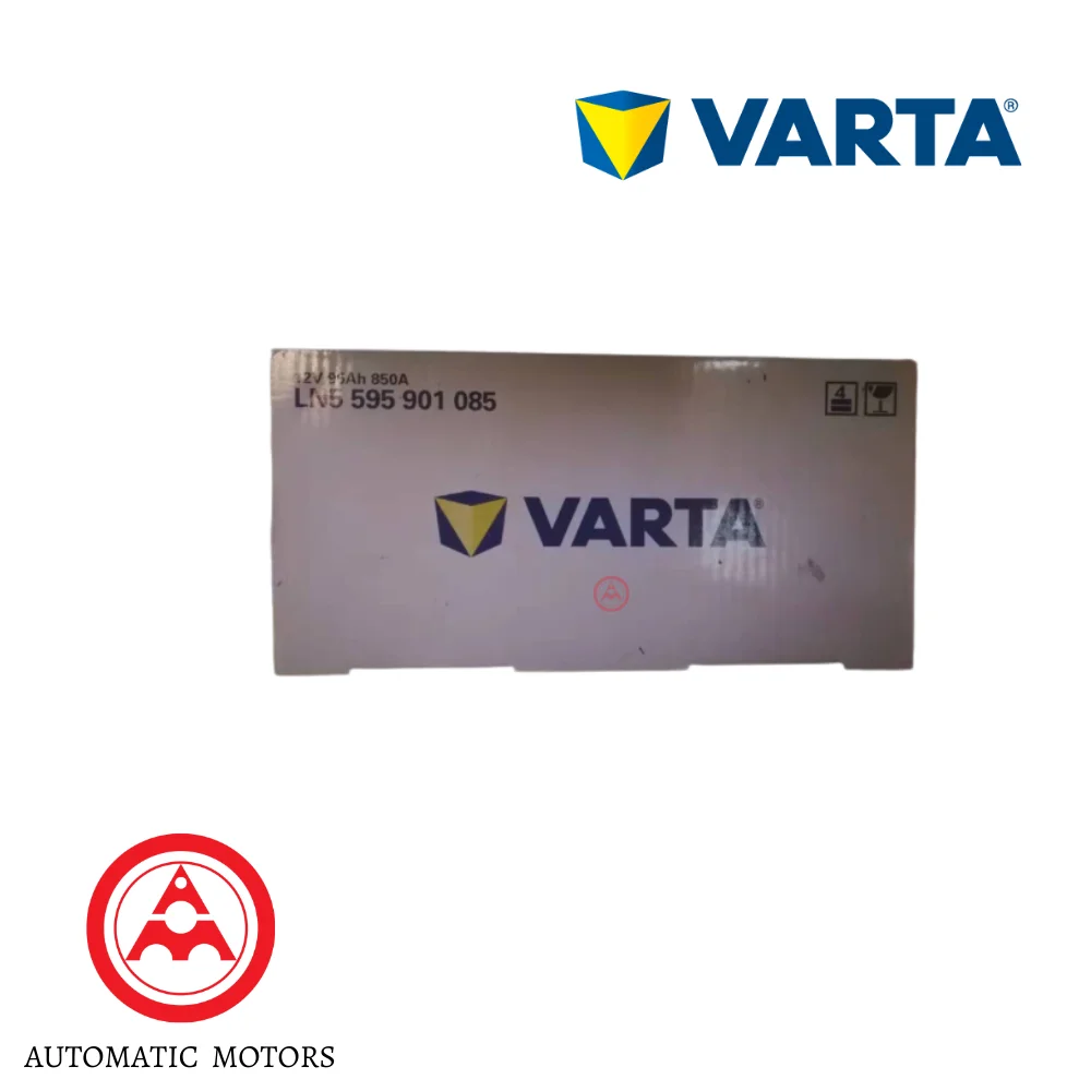 Mercedes Benz Varta Battery DIN95 12V95AH850A AGM W221 W222 BMW F30/F10-Single Push Start Black 0019828208