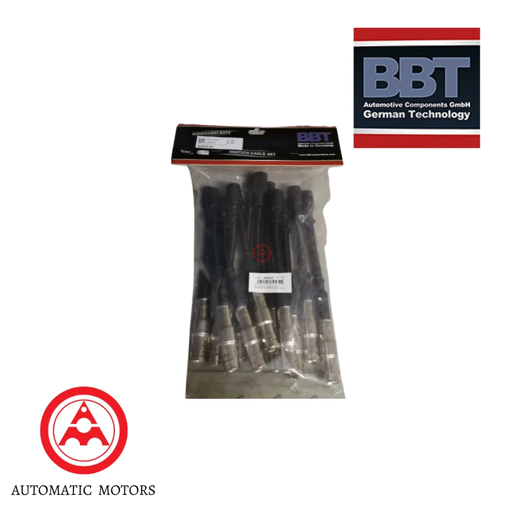 Mercedes Benz BBT Plug Cable Set M112 V6 [12 Pcs] ZEF1442 ZK0437 [112-150-0118 + 112-150-0218]