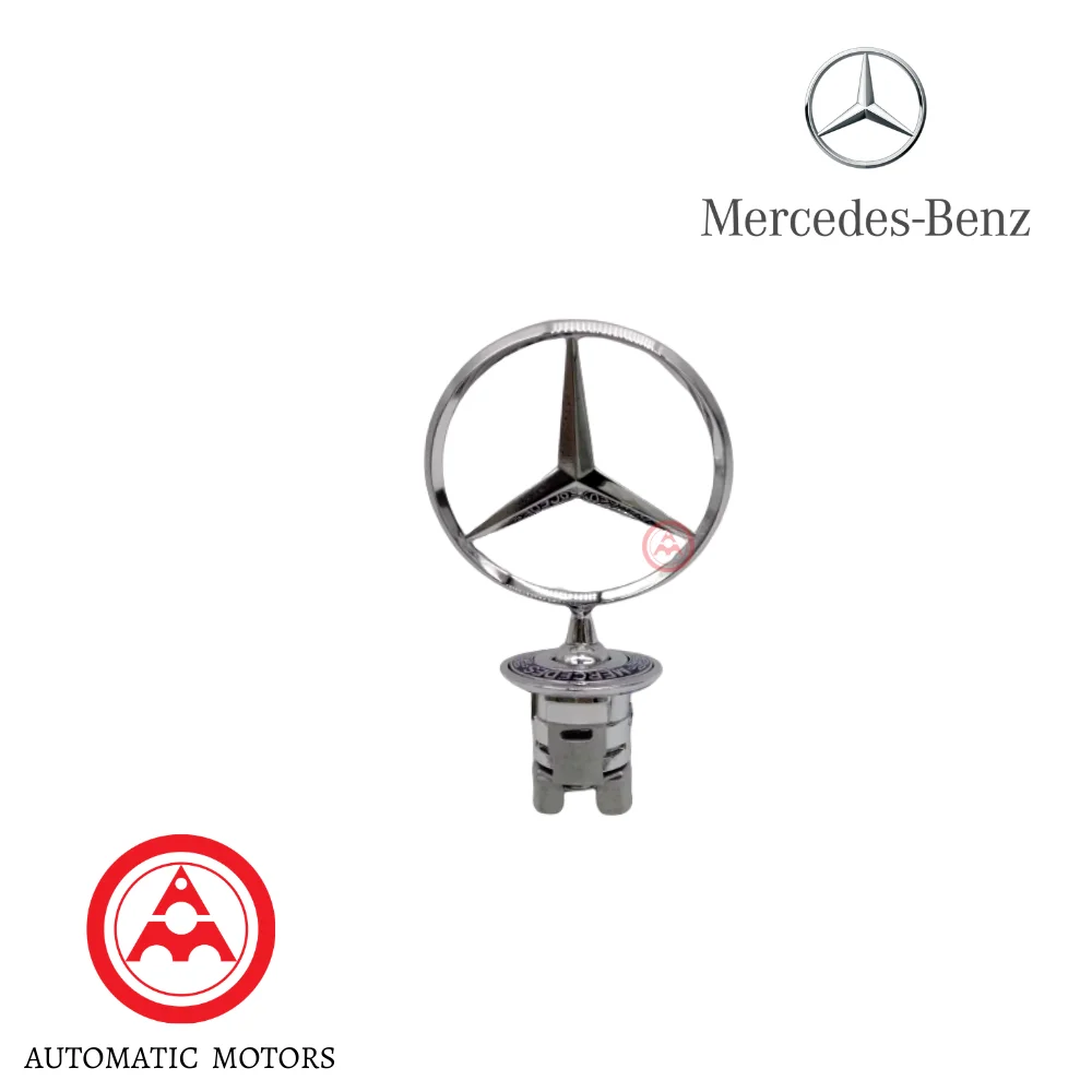 Original Mercedes Benz Bonnet " STAR " Logo W124 E W202 W210 W220 W211-UTC 2108800186 2028800186 2028800086