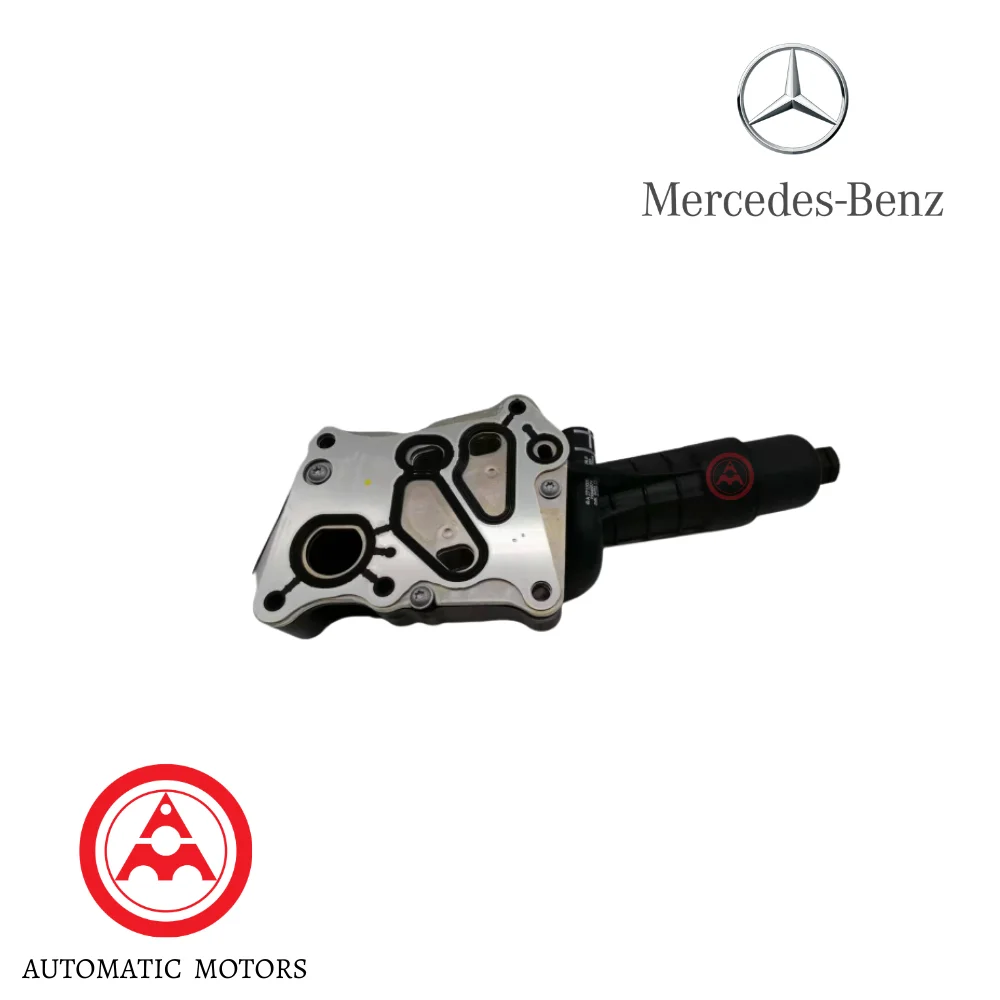 Original Mercedes Benz Oil Filter With Engine Oil Cooler M271-CGI 820/860/861 2711801410 2711801010 0218151