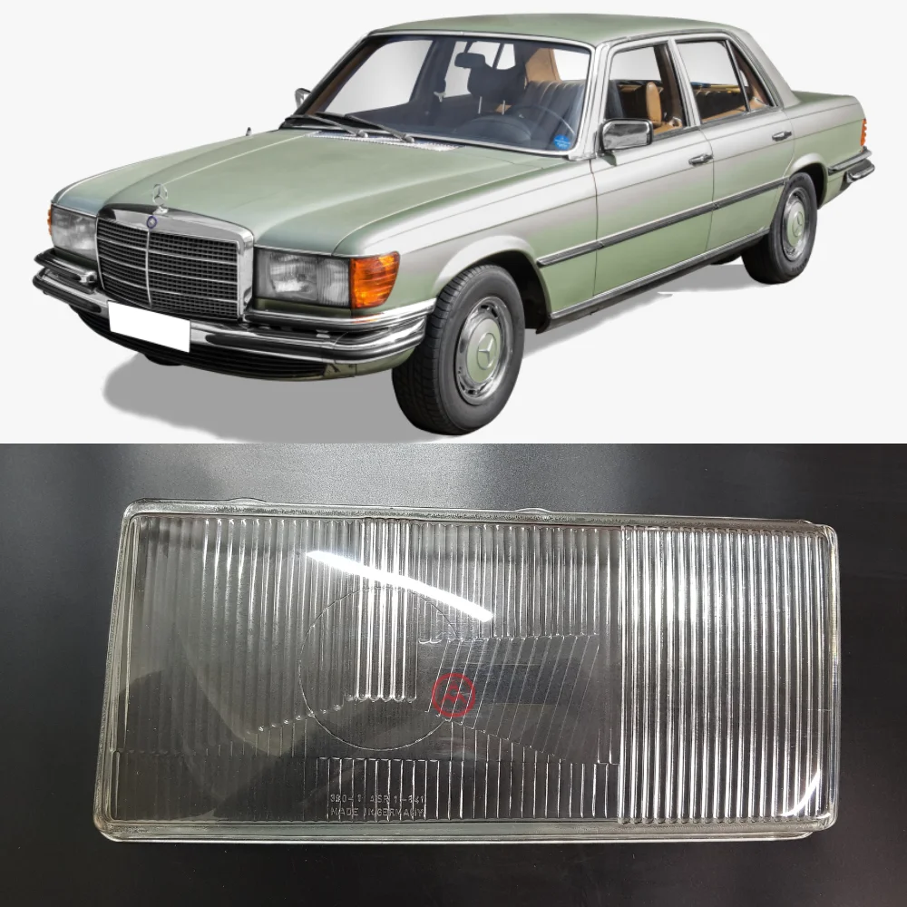 Mercedes Benz Reluma Headlight Lens Left Side W116 0018268190 3901ASR 1305620911