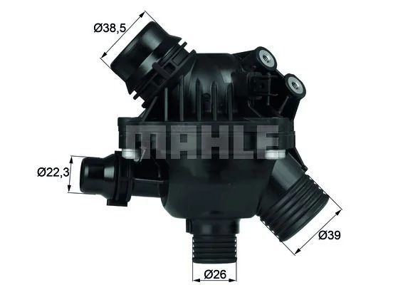 Mahle Thermostat 97C Bmw N52 E60-525i 530 E90-323 325i 11537536655 11537549476 11537544788 256201 256202B 256201B TM1497