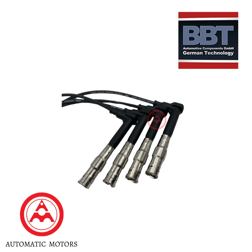 Mercedes Benz Bbt Plug Cable Set M111 UTE>94 W124-E200/220 W202-C200-UTE 4Pc ZEF642 ZK0435