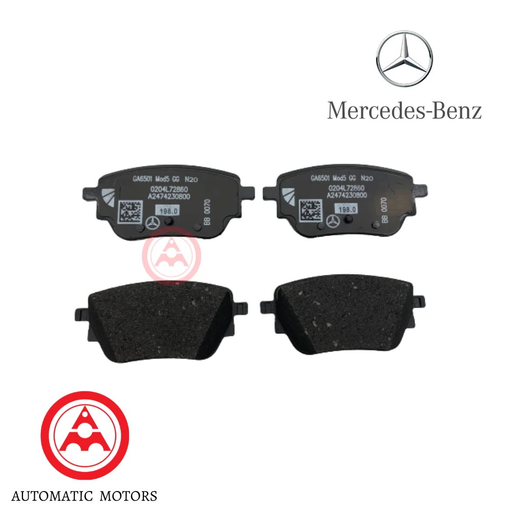 Original Mercedes Benz Rear Brake Pad Set W118 W177 W247 0004207500 0004205703 2298601