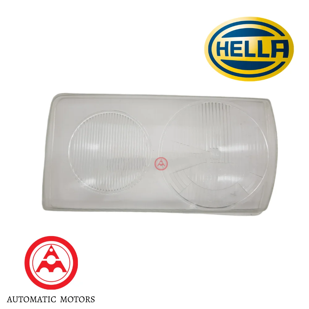 Mercedes Benz Hella Headlight Lenses Headlamp Cover Left Side Made In Germany W123 1238261390