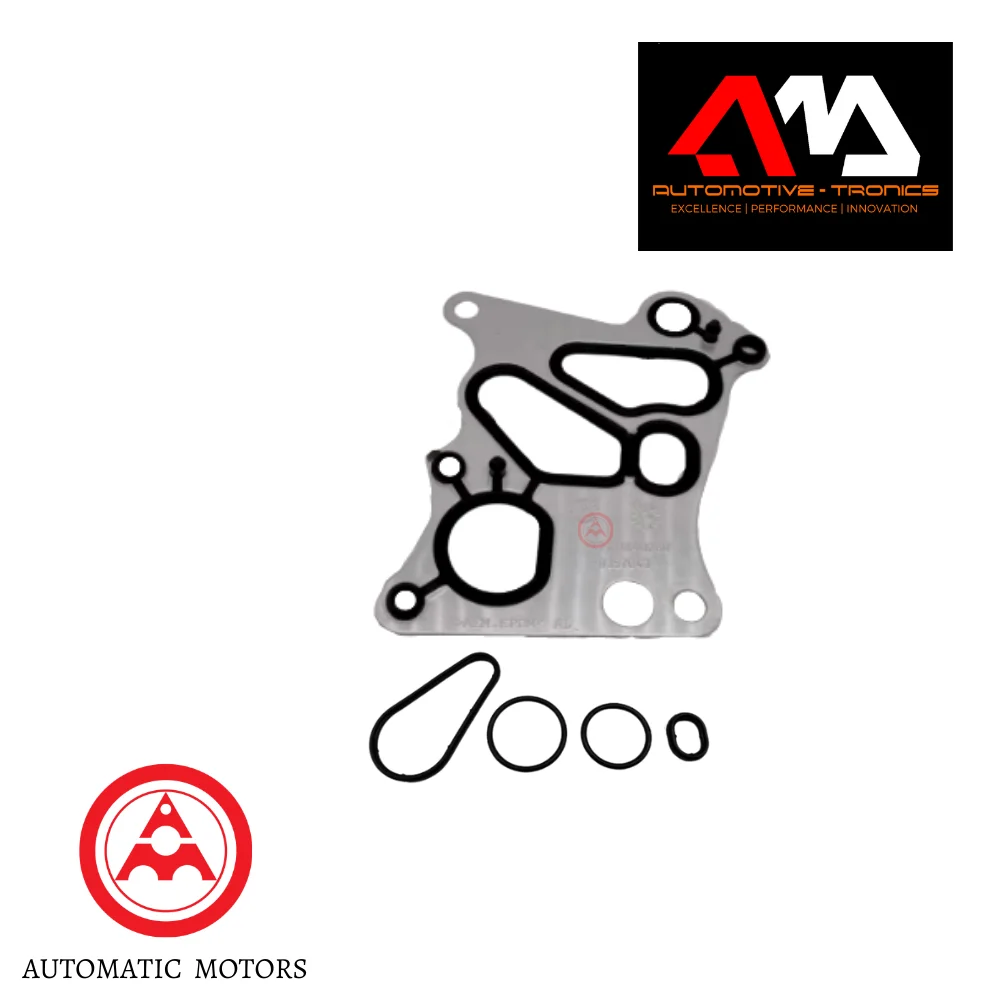 Mercedes Benz Automotive-Tronics Engine Oil Cooler Gasket + O-Ring Only M271-CGI 820 860 861 2711801410 2711801010 27118